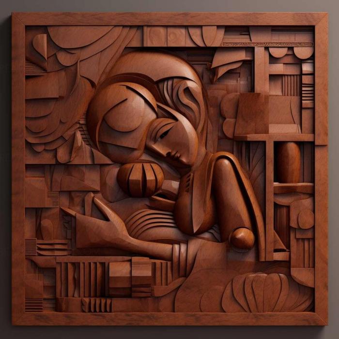 نموذج ثلاثي الأبعاد لآلة CNC 3D Art 